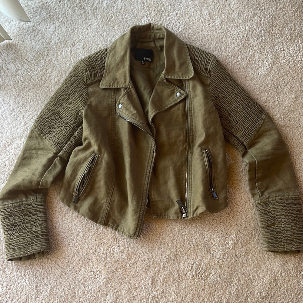 Wilfred FREE Rayder moto canvas jacket xs